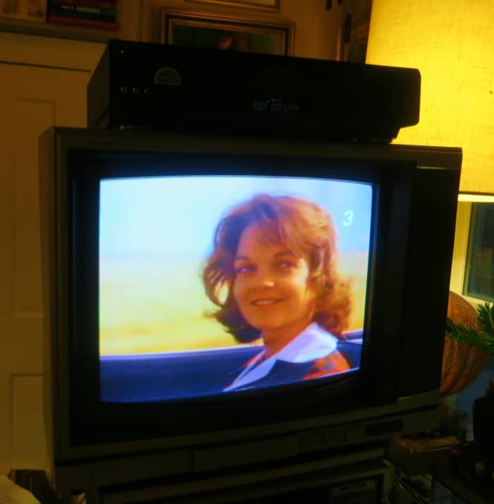 The Sony VCR player SLV-779HF, VHS player is doing an amazing job as well and the remote. Sony television Model KV-1926RA is in its new home now.