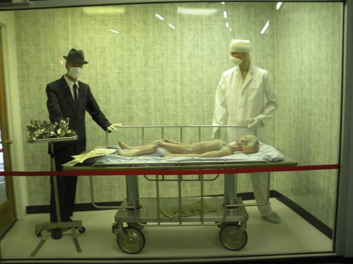 Purported alien autopsy