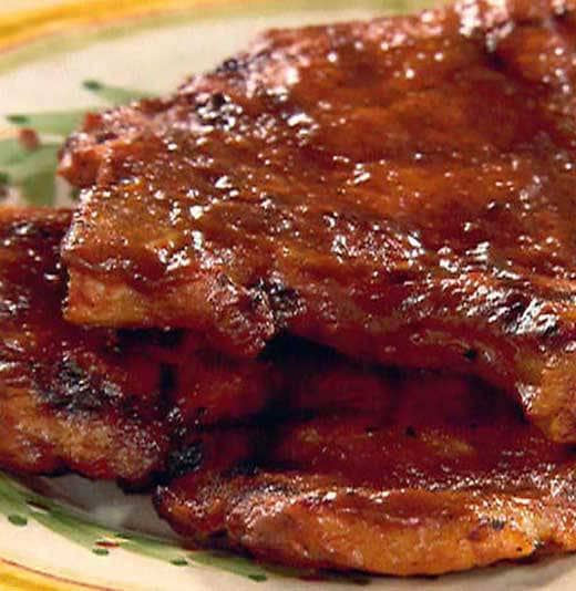 The seasoning in these pork chops are a combination of just a few ingredients which is a good thing because it brings out more of the pork chop flavor