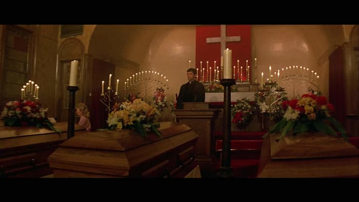 "See, I was right that we needed the extra room. You though three caskets was too much of a splurge".