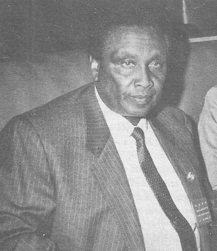 William ole |Ntimama, a former minister in the Moi government. He told Kikuyus to lie low like envelopes