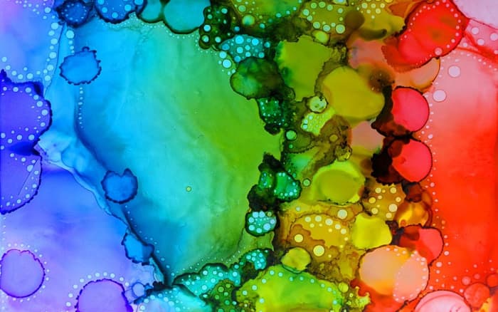 You can create beautiful art images with alcohol inks. These one of a kind art pieces can be created by begiiners too.