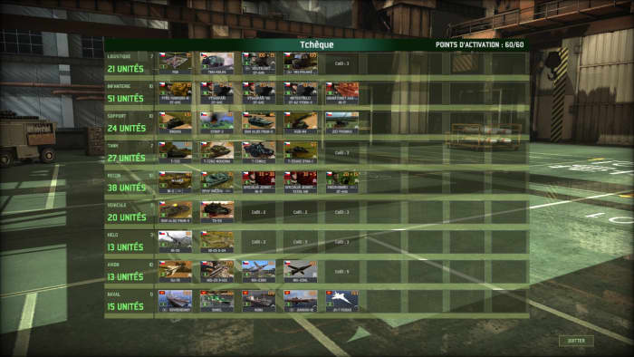 My Czechoslovak deck. Choices such as the FOB, some infantry units, heavy emphasis on artillery, tank choices, and flamethrower tank can be debated in my opinion.