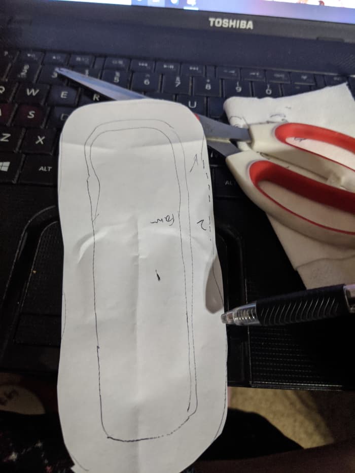 the second line is the top plus the length from the top to the bottom. This side height will be added to the top piece.