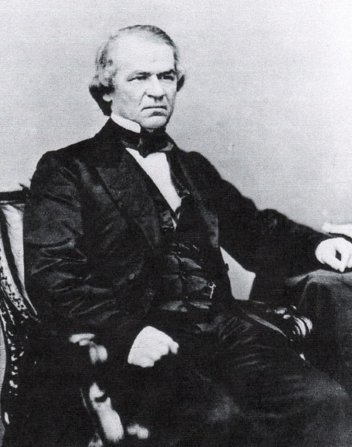 Andrew Johnson faced two main drains on his budget, Reconstruction of the South, and the purchase of Alaska.