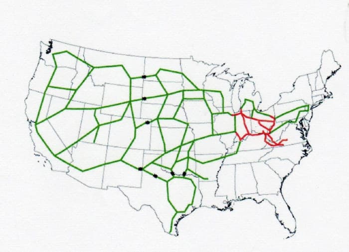 The Interstate came into being -- an ambitious and expensive project, but necessary. A nation's commerce depends on transportation. Something present day is neglecting.