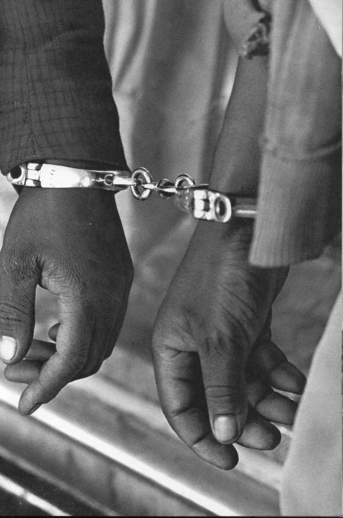 The coming of the Apartheid regime and it's pass laws and surveillance of the African population through the Pass Laws, was the beginning of the shackling of the African population.