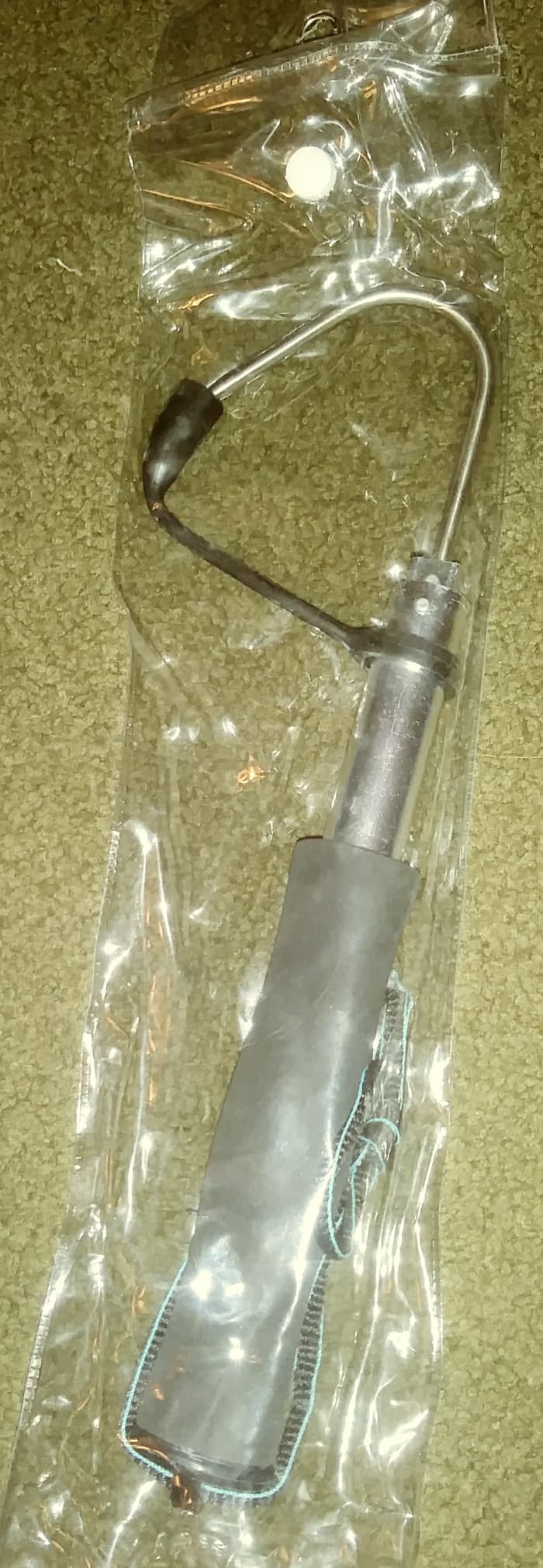Someone sent this FISH HOOK to my home. It appears to have made many stops out of country, and in U.S. & then arrived at my front door. Yes. I like to fish for BIG FISH. SS Doctor Death :dr