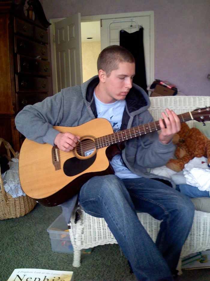 We share a lot of the same love for music and listening... but I would rather listen to him, more than anyone else!