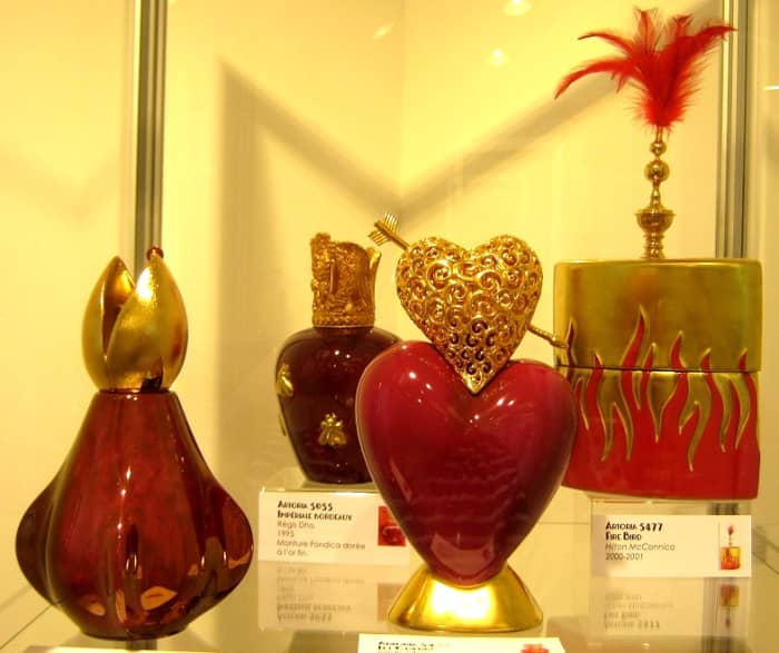 Limoges porcelaine lampe berger by Hilton McConnico (Exhibition 100 Years of the Lampe Berger 2014 St Yrieix-la-Perche)