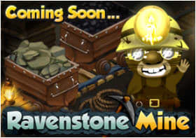 Ravenstone Mine should be the answer to many players wishes for the lack of Crystals. Hopefully this will be another area to gain resources, let's cross our fingers!