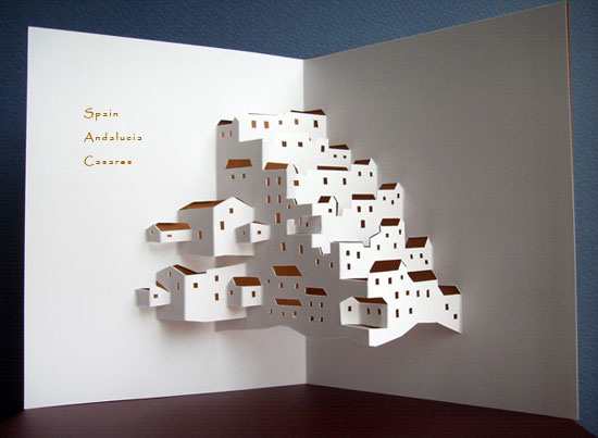 A great thing about origamic architecture is that you base your designs on actual places - perhaps your favourite holiday destination, a famous landmark or even your home town.