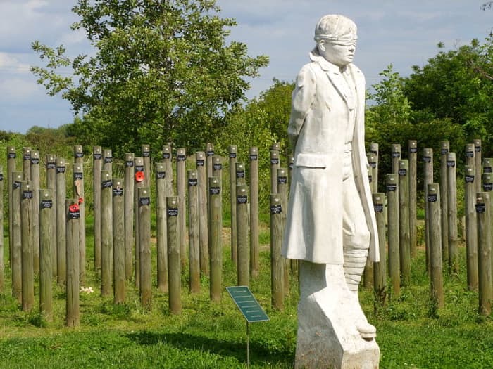 National Memorial Arboretum. Licensed under the Creative Commons Attribution-Share Alike 3.0 Unported license. http://en.wikipedia.org/wiki/File:Shot_at_Dawn_memorial.JPG
