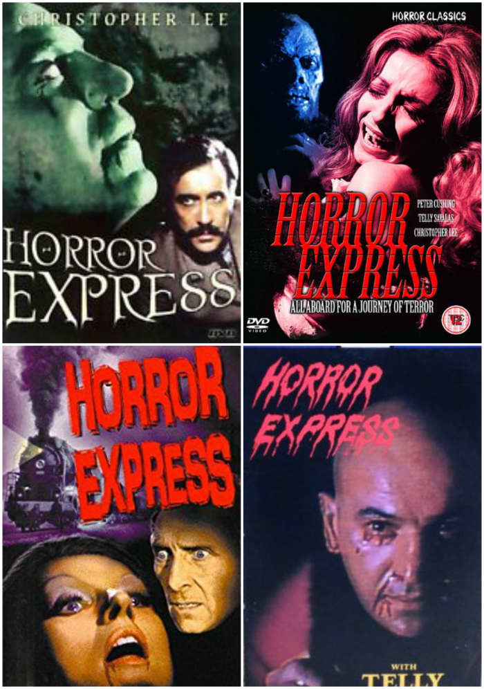 "Horror Express" has been packaged and re-packaged multiple times going all the way back to the VHS days