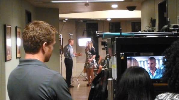Photo Credit: http://www.cbs.com/shows/criminal_minds/photos/1002350/criminal-minds-season-10-behind-the-scenes/62324/twitter-cm-setreport-lights-camera-shemarmoore-with-vangsness-bring-the-action-criminalminds-ep-10x02-day-5-of-8-/