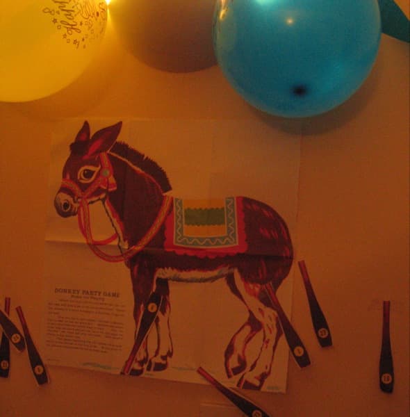 This ain't no pin the tail on the donkey game. Oh yes, there will be blood.
