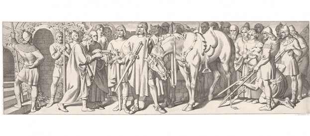 Harald Sigurdsson and Tostig take the surrender of York by Earl Morkere and his older brother Earl Eadwin of Mercia