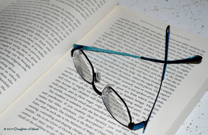 Taking breaks from reading or computer work and taking your glasses off can give your eyes a chance to relax and alleviate eyestrain.