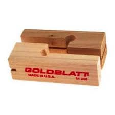 There are a few types of line blocks, but I have picked the wooden one because it is as good as any other and can be made very easily from a piece of timber with a saw.