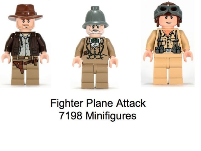 indiana jones plane lego set