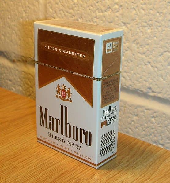 Ahhh, Marlboro taste... don't even ask if it was menthol or regular, I have no idea!