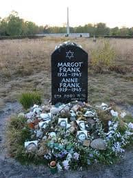 The mass gravesite where Margot and Anne were buried at the Bergen-Belsen concentration camp.