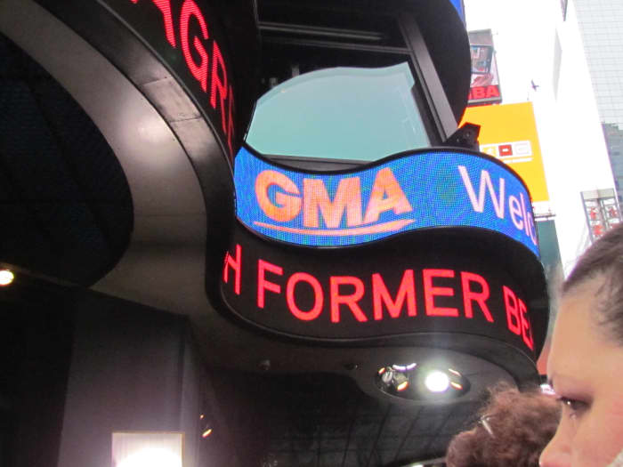 New York, is known worldwide for the popular theatre performances as well as numerous television shows are taped there such as GMA, Live with Kelly and Michael and Who Wants To Be A Millionaire.