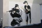 Banksy's paintings are thought provoking and often carry complex social issues in simple to understand images