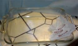I use a butter wrapper to spread the oil evenly on the sides and bottom of the pan.
