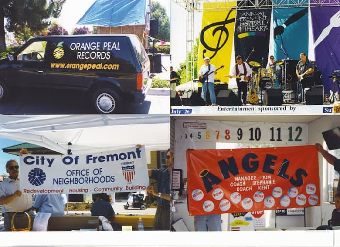 One of the ways my art had surfaced is through the creation of signs. These are examples of the things my husband and I made together at our sign store. I designed them and he made them.