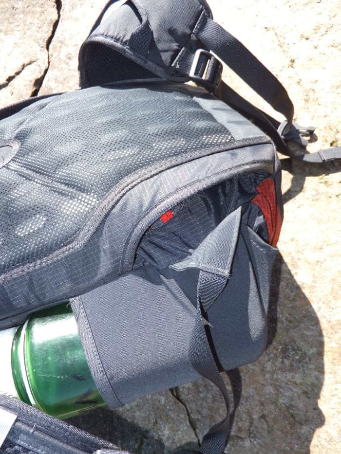 The stowable hip belt is a nice feature for converting this pack for urban and airline travel.