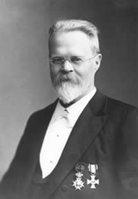 Nils Ekholm, 1913, the year of his appointment as Director of the Central Bureau of Meteorology. Image courtesy Wikipedia.