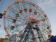 The Wonder Wheel, which still operates today in Deno's Kiddy Amusment Park, Originally was named Astro Park.