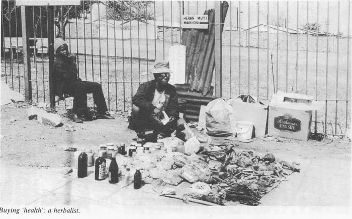 When African people cannot buy health in clinics and hospitals, they go and buy their traditional medicine from herbalists