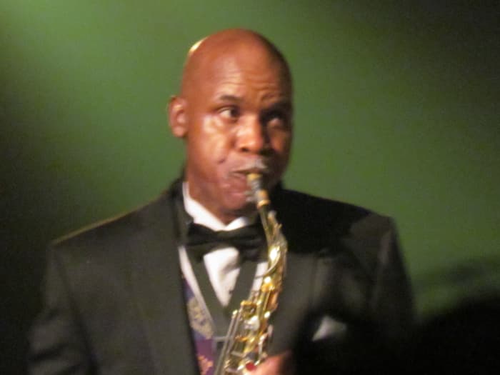 Jerry Blake, returned to The Manhattans for the evening to perform with the group for this special event.
