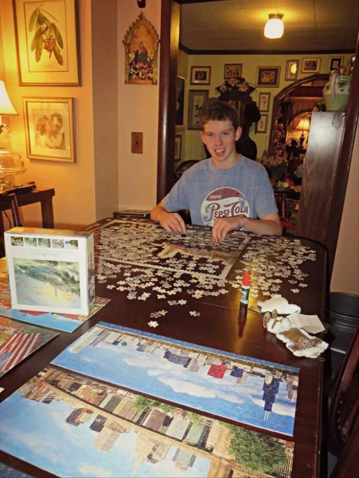 Jigsaw puzzles help your thinking process, and problem solving abilities, and is a very relaxing hobby the whole family can participate in and have a bonding experience.