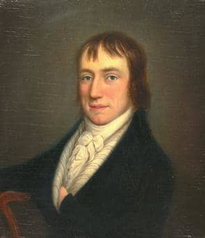 William Wordsworth 7 April 1770 23 April 1850. -- William Wordsworth in 1798 by William Shuter. - Accessed via Wikipedia. - In public domain because copyright expired. - - William and his sister Dorothy met Coleridge in 1795