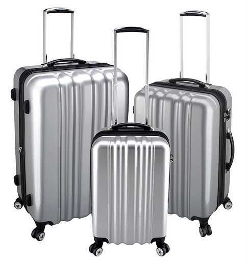 Heys zCase Collection in Metallic Silver http://www.airlineintl.com/catalog/zcase-spinner-collection-by-heys-usa