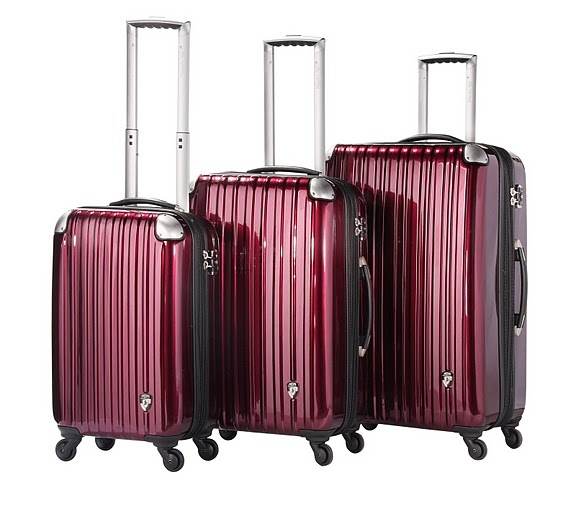 Heys Velocity Collection in Metallic Ruby Red http://www.airlineintl.com/catalog/velocity-collection-by-heys-usa