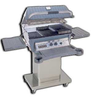 Broilmaster BBQ grill cooking grates have the ability to change their distance from the gas flame because of the design of the coking grates.