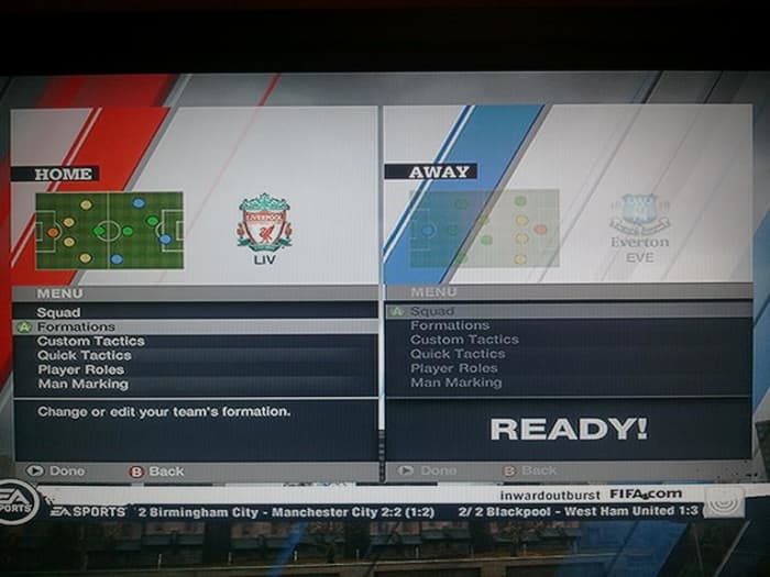 Always adjust your formation, tactics and squad to best suit your opposition. Rushing never won a match, and it often will make you want to sub or change things when it may already be too late to turn things around.