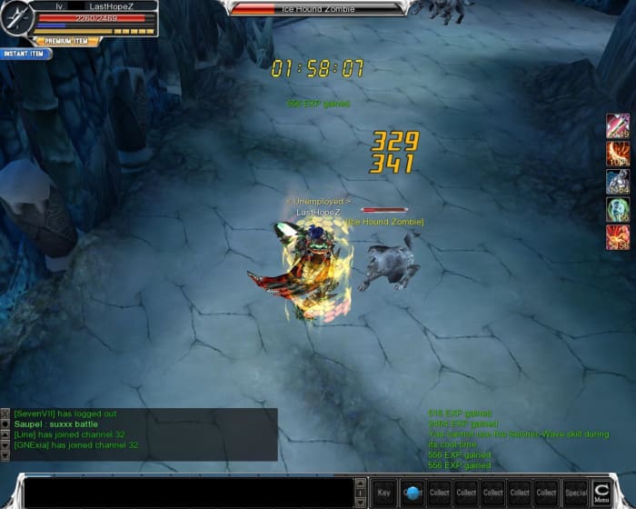 Move forward and kill some hound to procure the Blue Bead. (Note: Don't kill all the hound after you got the Blue Bead because you need to obtain another quest item later. If not you need to wait to spawn again.)