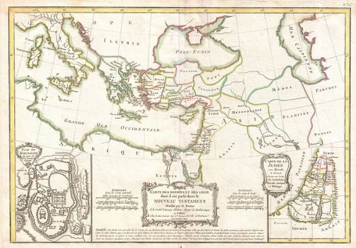 Use this map to show students where the story of Nehemiah rebuilds the walls of Jerusalem took place.