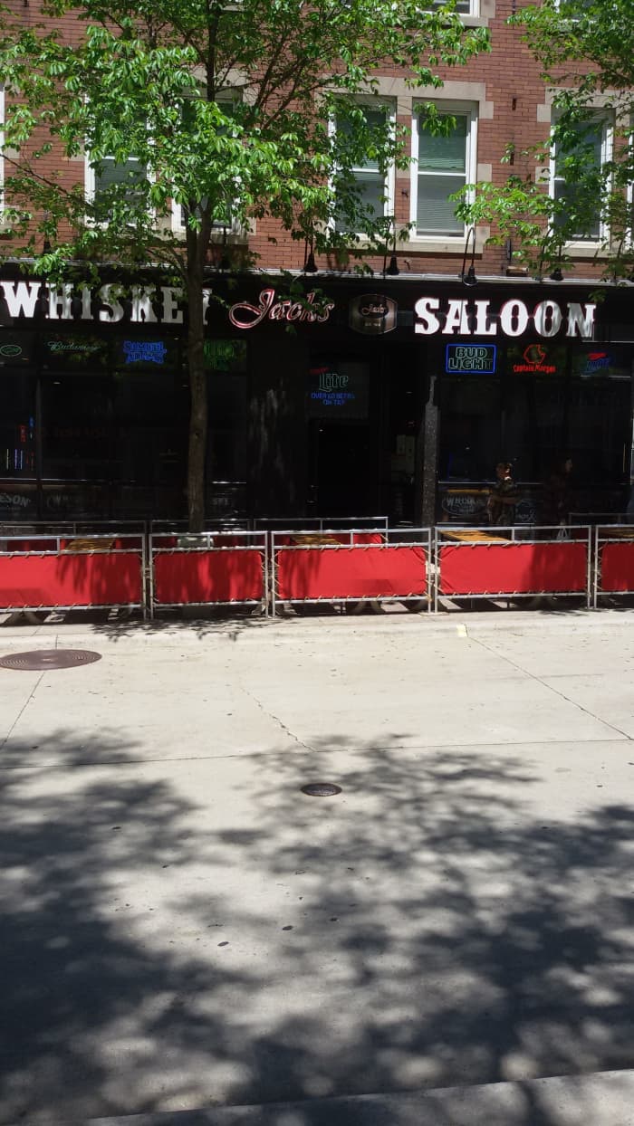 The Pub on State Street used to be located where the Saloon is now. Picture taken in June 2019.
