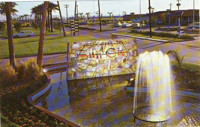 Sun City Arizona circa 1965. The first of Del Webb's Sun City communities.