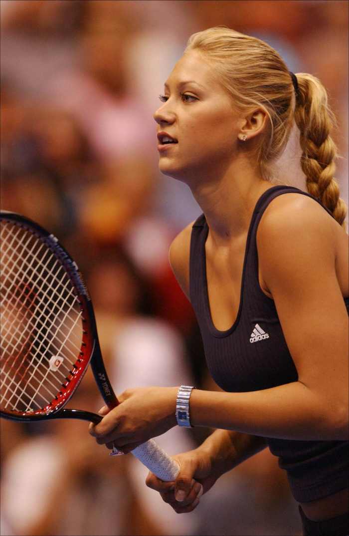 Anna Kournikova showed that blondes could be something other than hot actresses.