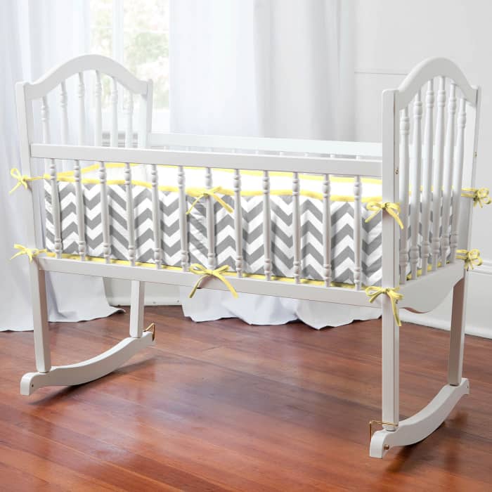This is a modern cradle, but when I was young and the place where I come from, cradles were a lot simpler, as long as they were large enough safe enough and could be rocked; and a mother was there to sing and rock it.