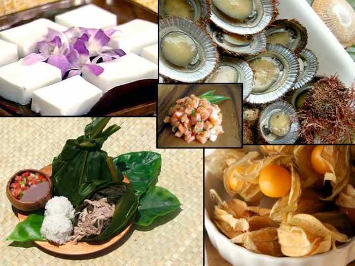 Traditional Hawaiian dishes
