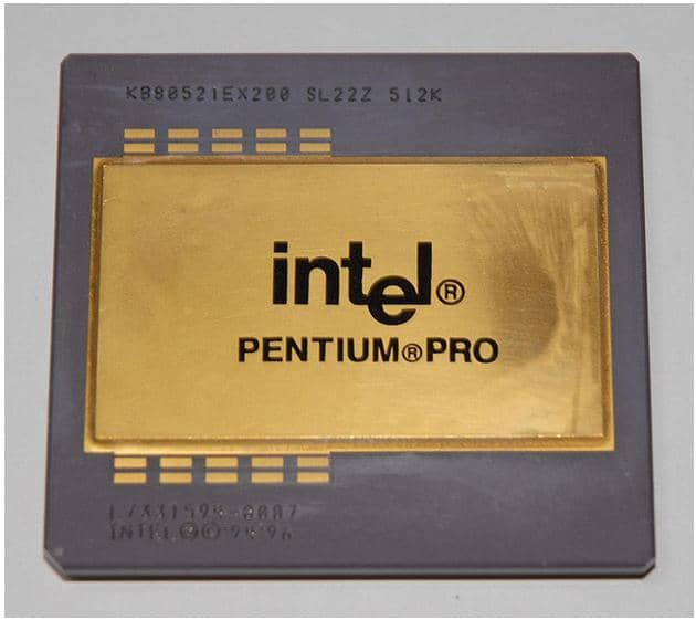 Intel Pentium Pro Obtained under Creative Commons License from http://www.flickr.com/photos/lrosa/2168719028/