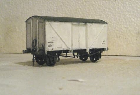 Sometimes fish vans ran behind the loco at the head of passenger trains if they numbered no more than, say two or three. More could run with perishables in a fitted train. Trains of six, seven or more could make up a diagrammed express working